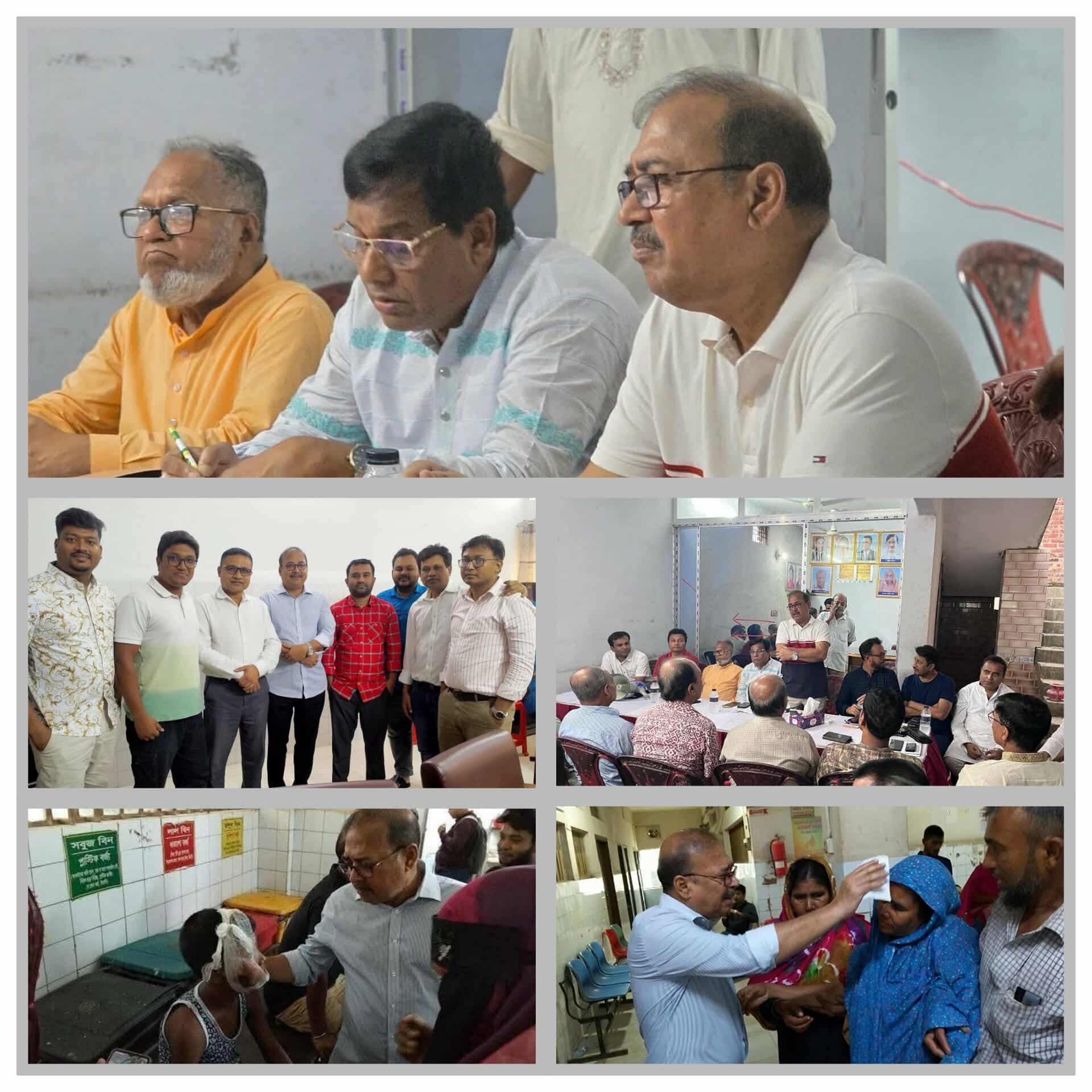 শার্শায় বিএনপির উদ্যোগে শারদীয় দুর্গাপূজা উপলক্ষে পূজা উদযাপন কমিটির সঙ্গে শুভেচ্ছা বিনিময় ও মতবিনিময় সভা অনুষ্ঠিত।
