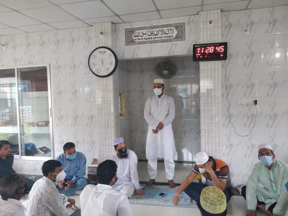জুলফিকার সিদ্দিকীর আত্মার মাগফিরাত কামনা করে দোয়া ও মিলাদের আয়োজন।