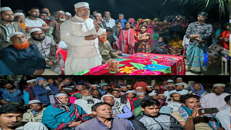 উপকূলীয় জনগণের উন্নয়নে দিন-রাত গণসংযোগে ব্যস্ত মাওলানা আবুল কালাম আজাদ