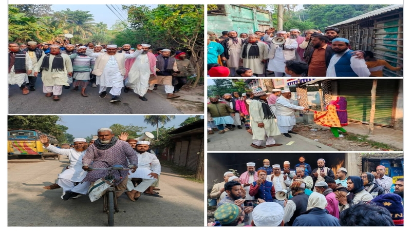 জামায়াতে ইসলামীর গণসংযোগে সরব পাইকগাছা পৌর এলাকা