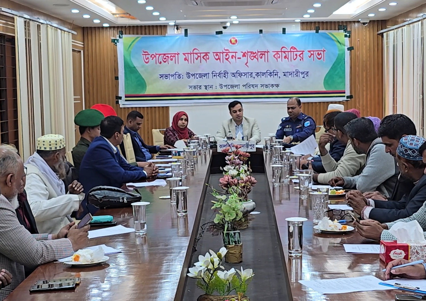 কালকিনিতে মাসিক আইন-শৃঙ্খলা কমিটির সভা অনুষ্ঠিত