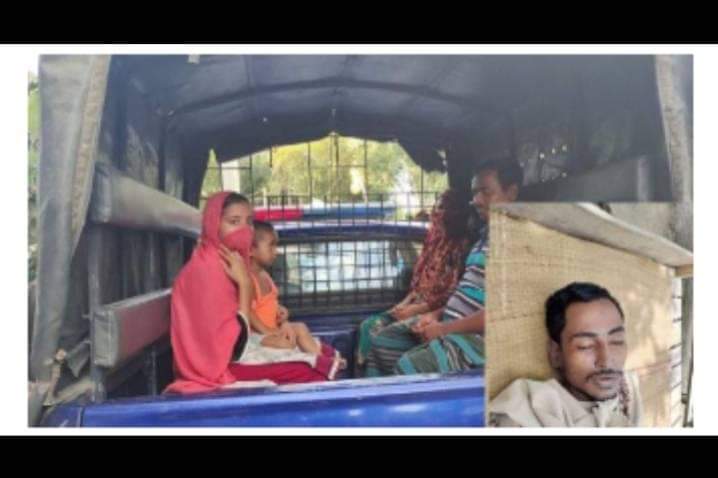শার্শায় বড় ভাই ভাবী মিলে ছোট ভাইকে হত্যার অভিযোগে – জিজ্ঞাসাবাদের জন্য আসামিরা থানায়।