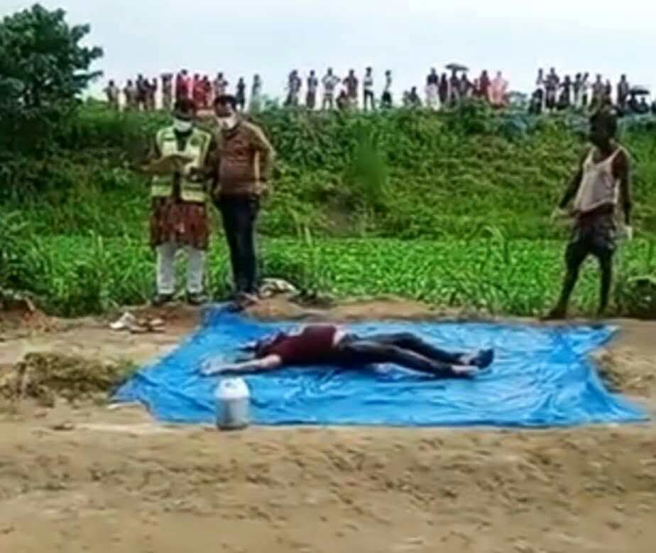 উল্লাপাড়ায় নিখোজের ৪ দিন পর ভ্যান চালকের লাশ উদ্ধার ।
