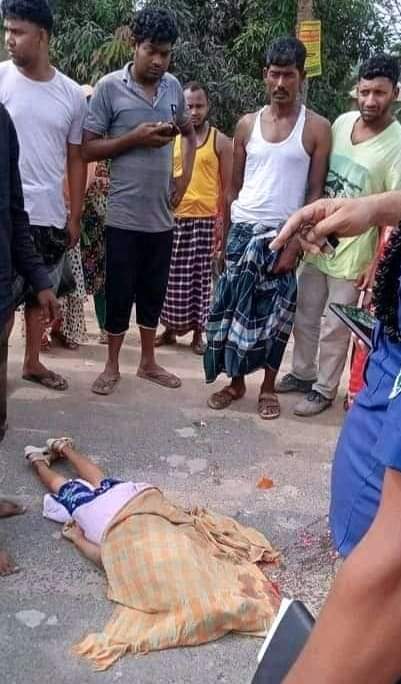 লালপুরে পিকনিকের বাসের চাপায় স্কুল ছাত্রীর মৃত্যু, আহত এক