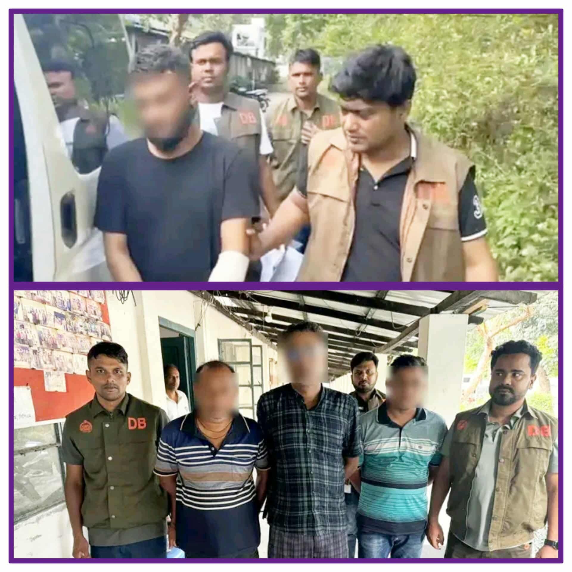 যশোরের রাজারহাটে পুলিশ পরিচয়ে স্বর্ন ডাকাতি মামলায় ৪ জন আসামীকে আটক করেছে ডিবি পুলিশ যশোর।
