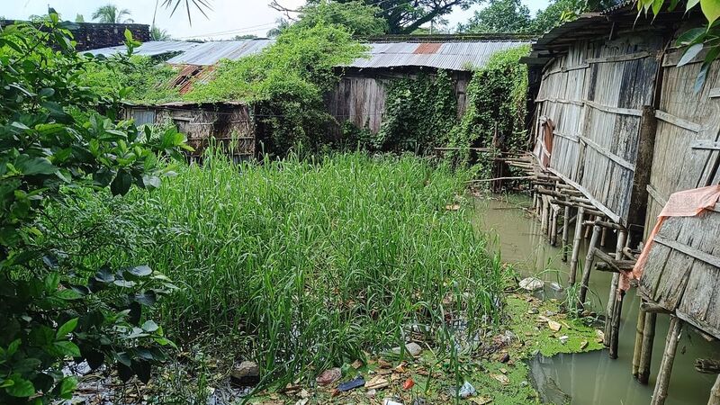 কয়রায় খাল ভরাট করে আ’লীগ কার্যালয় নির্মাণ, ফসলের মারাত্মক ক্ষতি