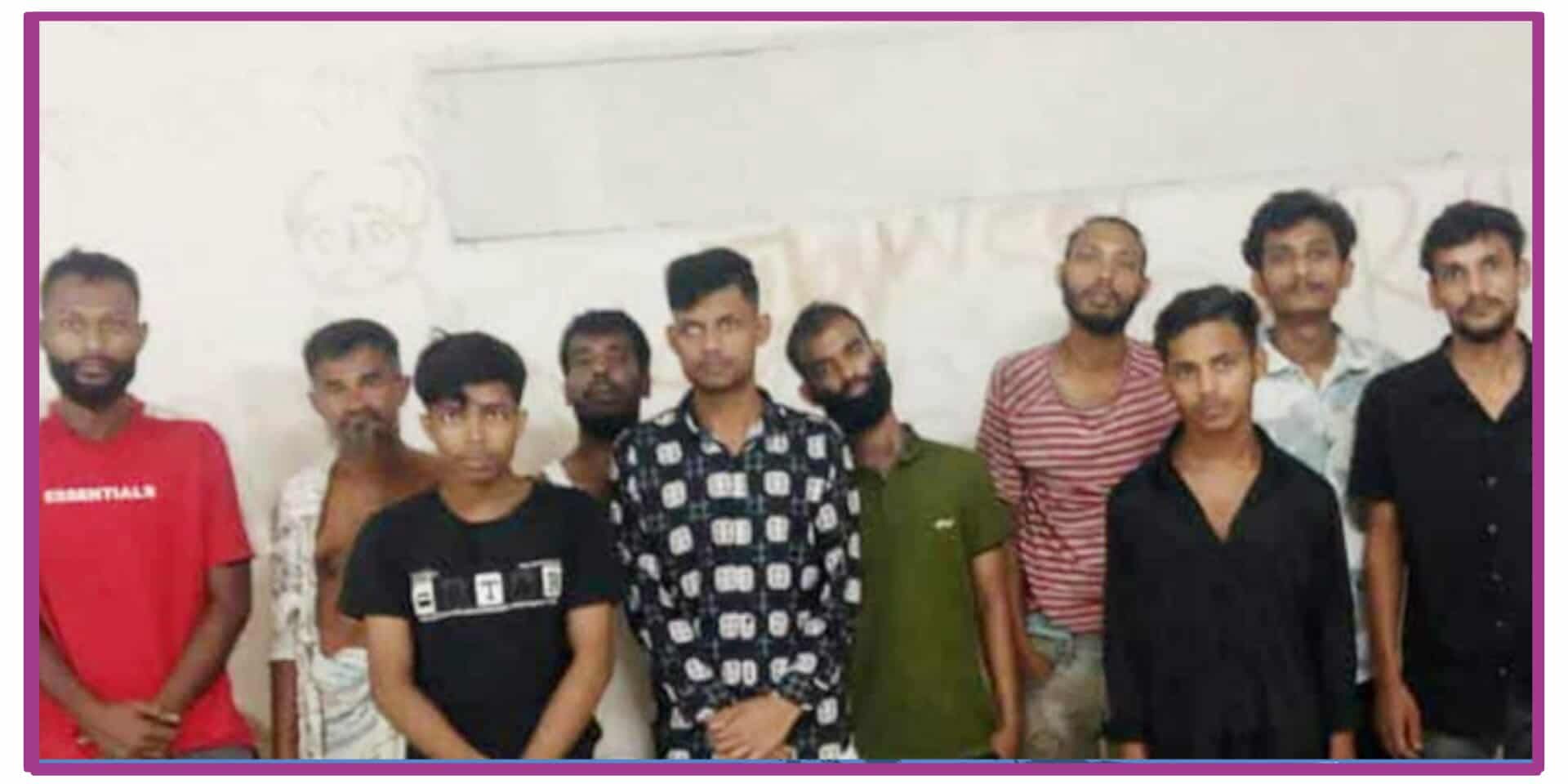 ডিএমপির বিশেষ অভিযানে বিভিন্ন অপরাধে জড়িত ১০ জনকে আটক করেছে মোহাম্মদপুর থানা পুলিশ।