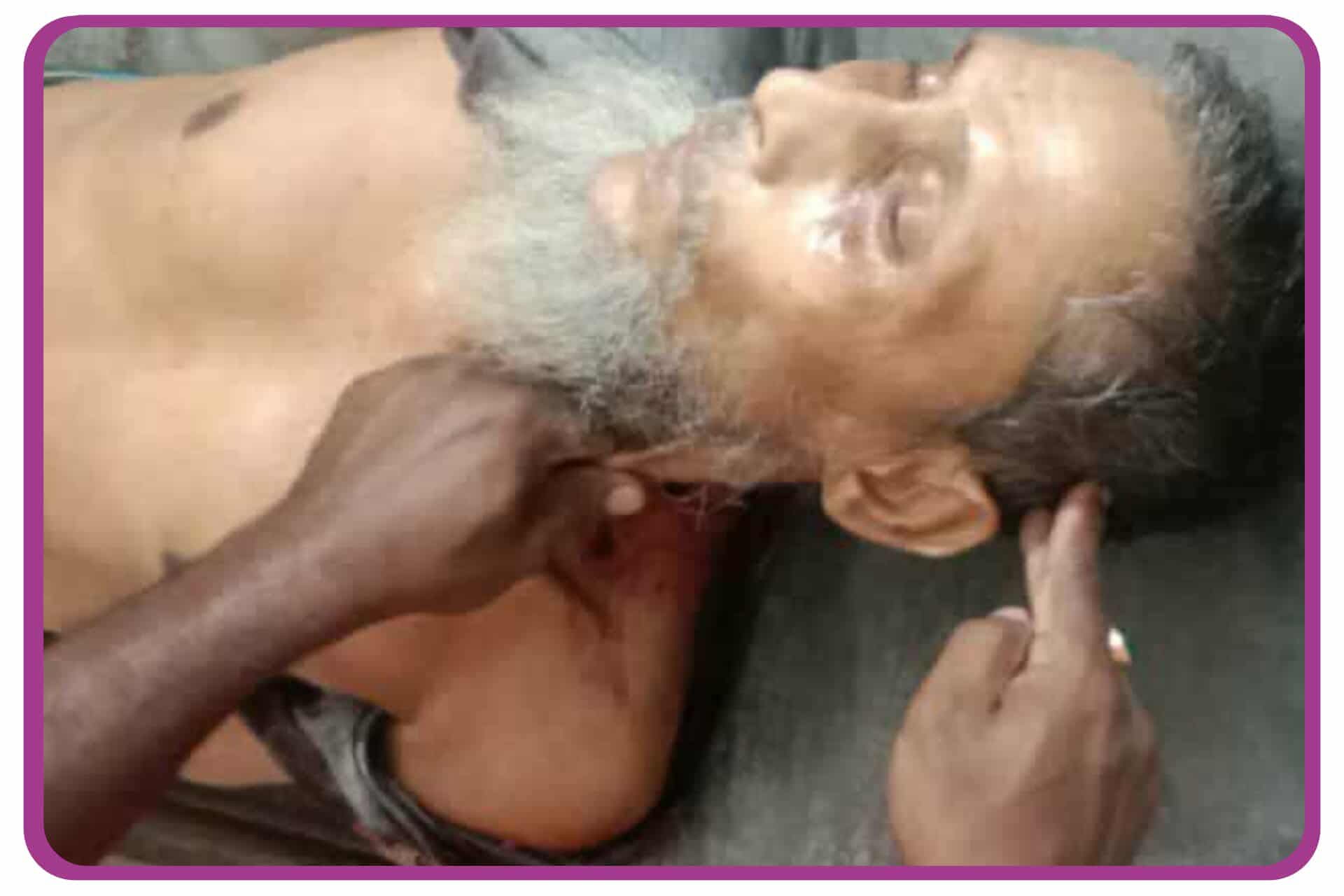 যশোর ঝিকরগাছা উপজেলার পানিসারা ইউনিয়নের নীলকন্ঠনগর গ্রামে পারিবারিক বিরোধকে কেন্দ্র নাতিজামাই এর হাতে নানা শ্বশুর খুন