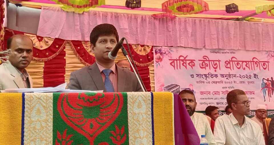 সলঙ্গায় বার্ষিক ক্রীড়া প্রতিযোগীতা অনুষ্ঠিত।