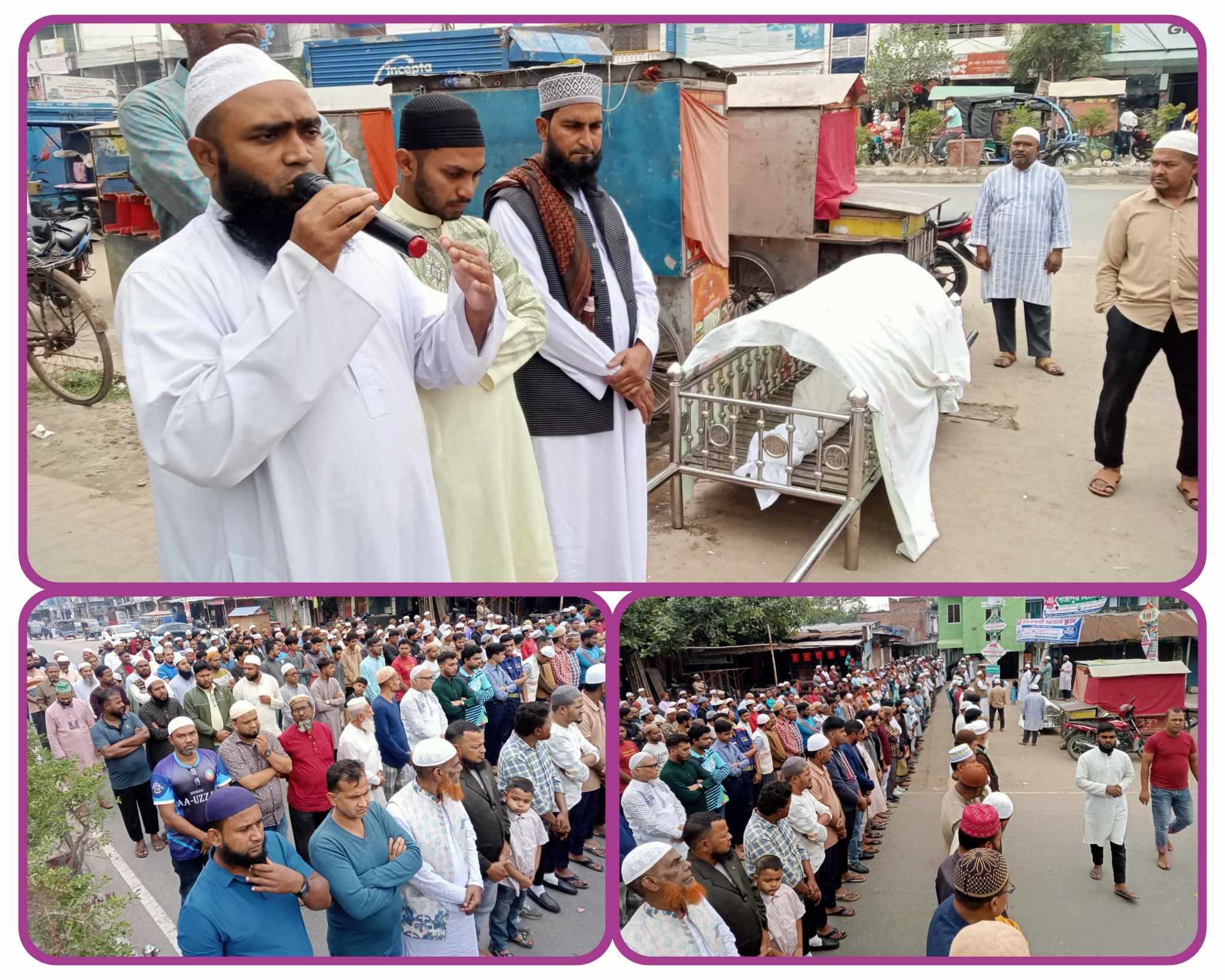 শার্শা বেনাপোলের বিশিষ্ঠ ব্যবসায়ী আবুল কালাম আজাদ পৃথিবী'র মায়া ত্যাগ করে চিরবিদায় নিলেন