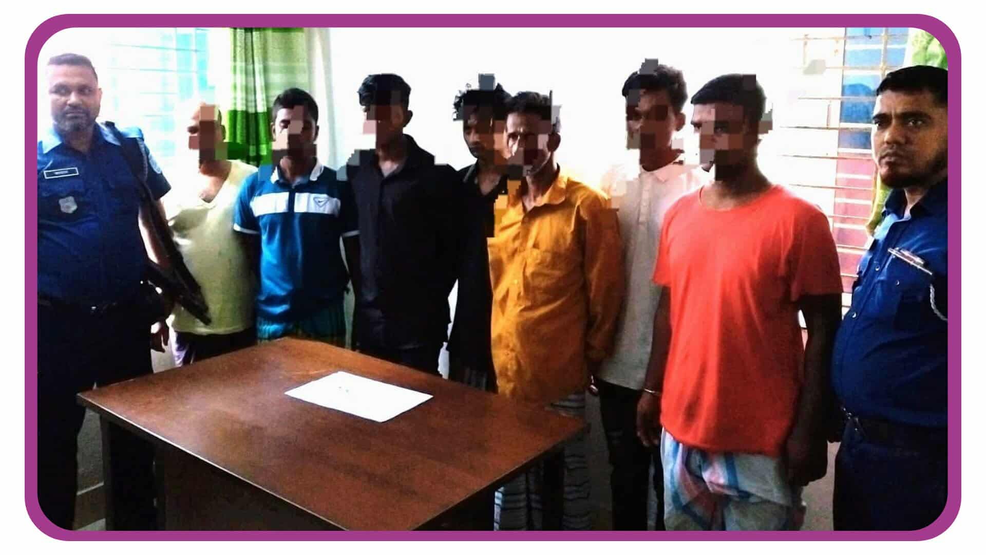 দোহারে মুক্তিযোদ্ধার বাড়িতে ডাকাতির ঘটনায় আন্তঃজেলা ডাকাত চক্রের ০৭ সদস্য গ্রেফতার, স্বর্ণালংকার উদ্ধার।
